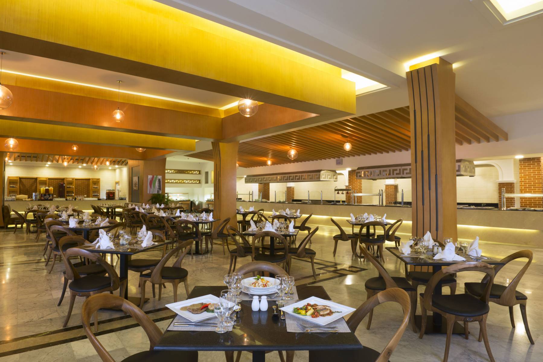 Hotel Albatros Aqua Park Sharm Restaurante foto